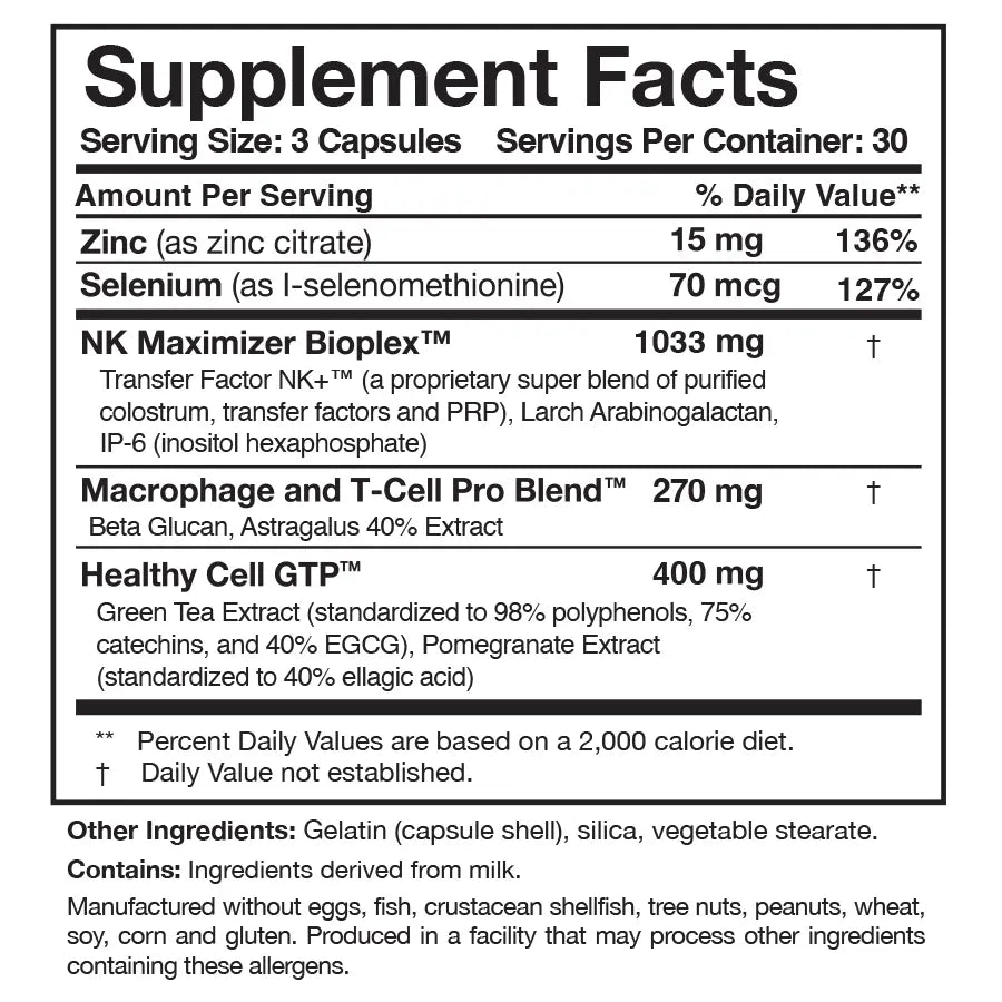 Transfer Factor Multi-Immune (Mushroom Free)