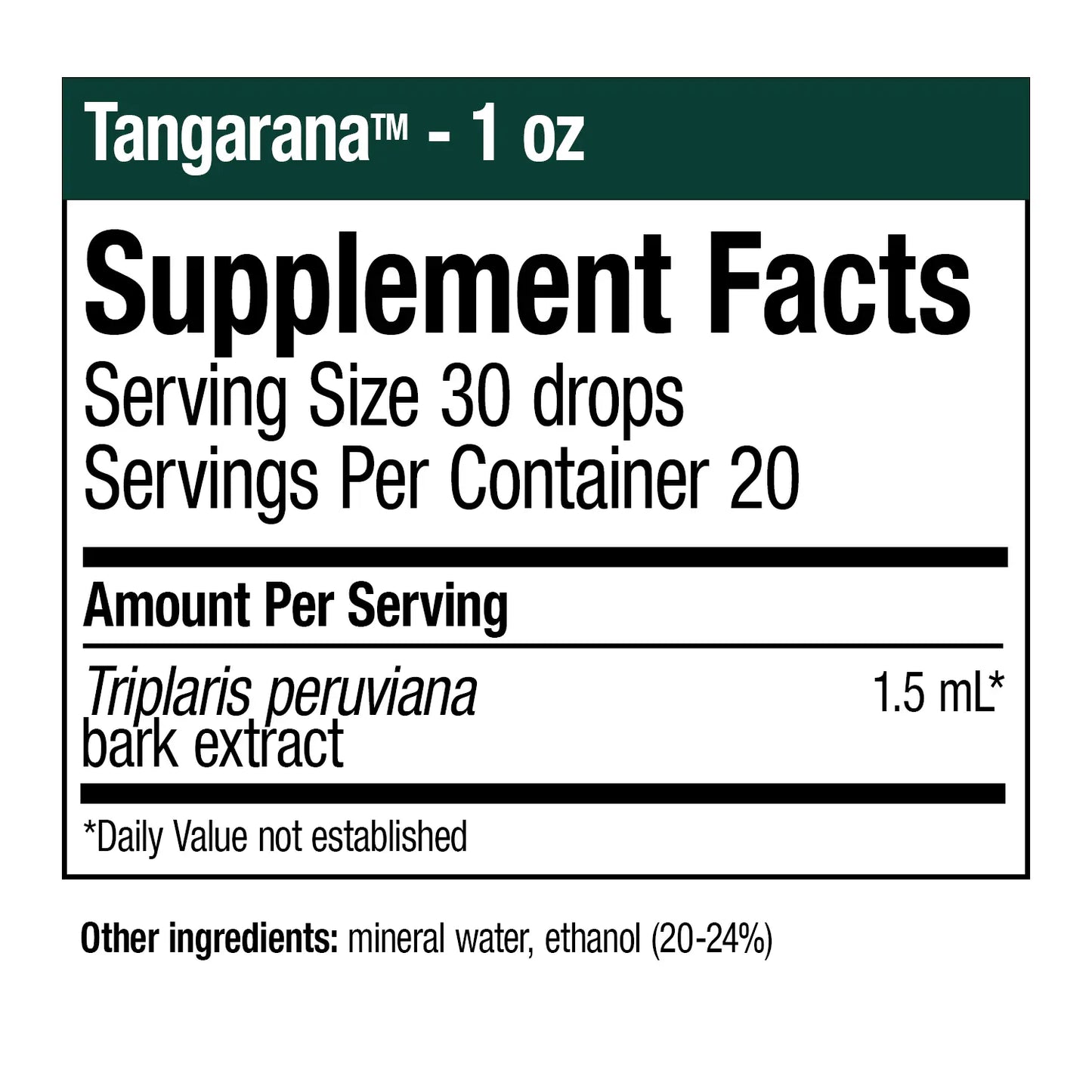 Tangarana - 1oz