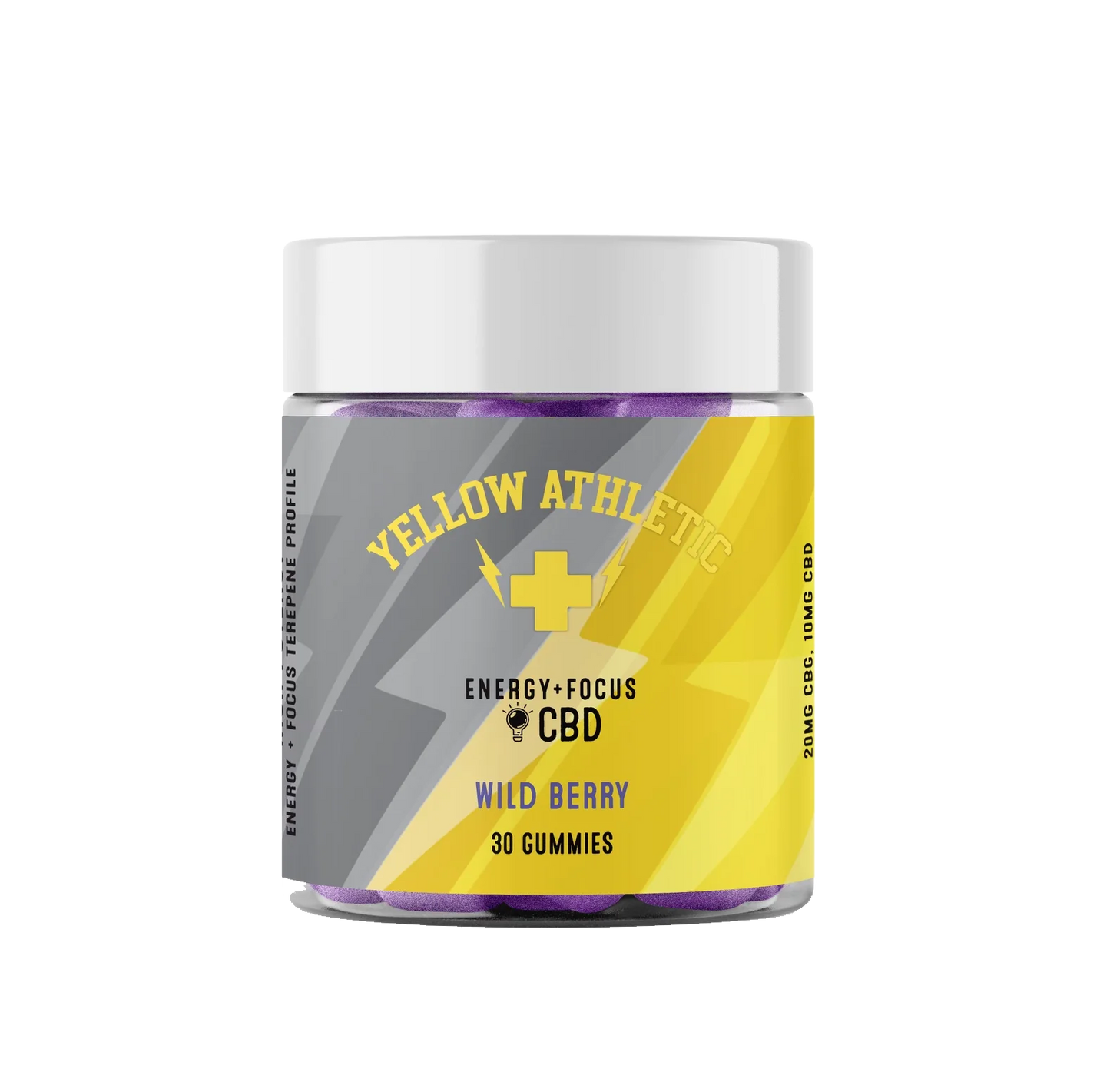 Anytime Recovery, Focus + Energy - CBD Gummies (30 count)